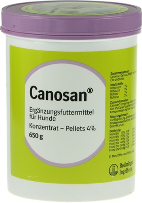 CANOSAN Pellets bei Gelenkproblemen Hund mit Grünlippmuschel-Extrakt Gonex 650 g Konzentrat CANOSAN Pellets bei Gelenkproblemen Hund mit Grünlippmuschel-Extrakt Gonex 650 g Konzentrat