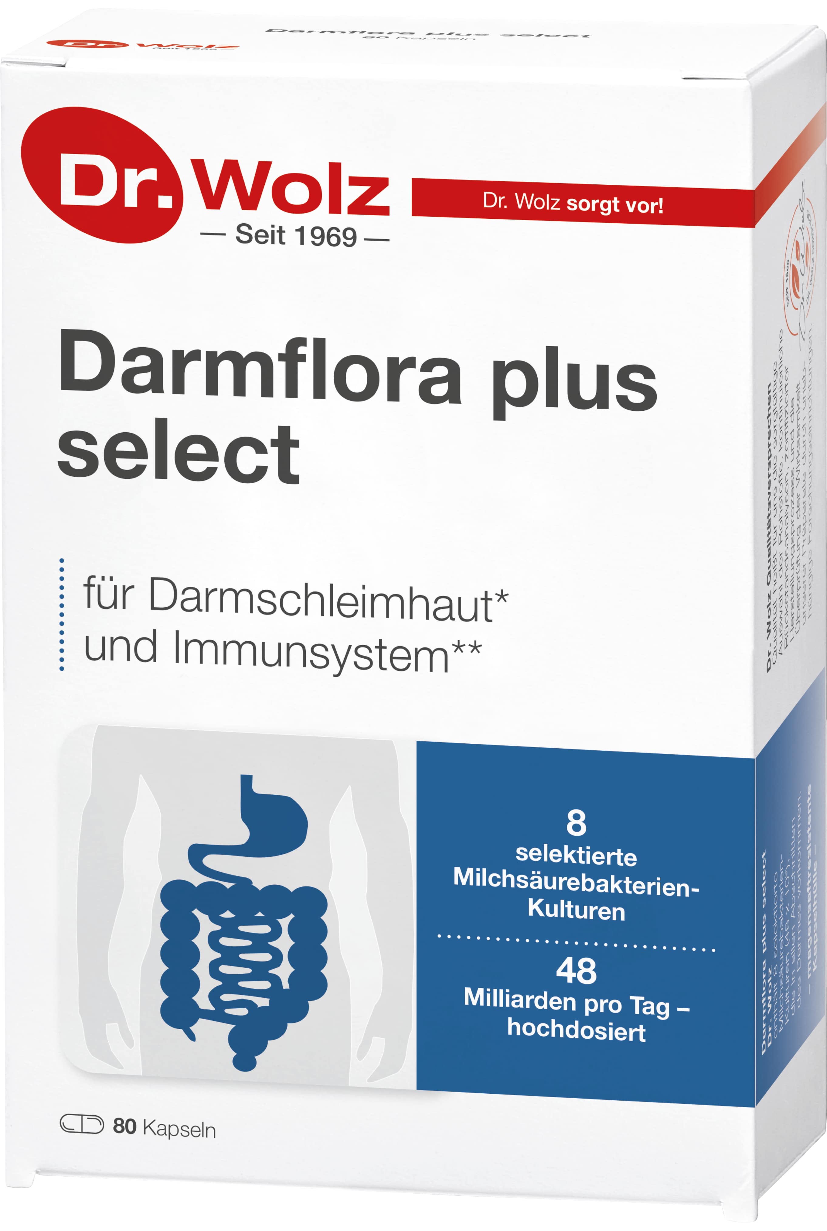 Dr. Wolz Darmflora plus select  80 St Kapseln