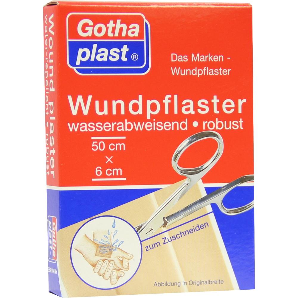 GOTHAPLAST Wundpfl.robust 6 cmx0,5 m wasserabweis. 1 St