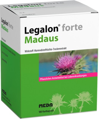 Legalon forte Madaus 180 St Hartkapseln