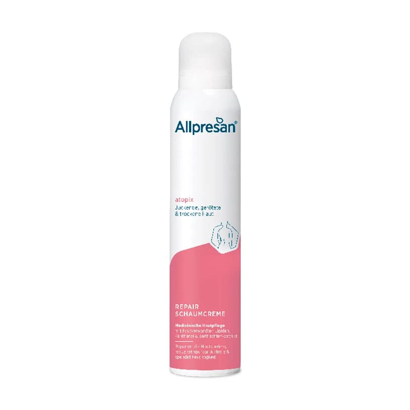 Allpresan derma med ATOPIX INTENSIVPFLEGE REPAIR SCHAUM-CREME 200 ml Schaum