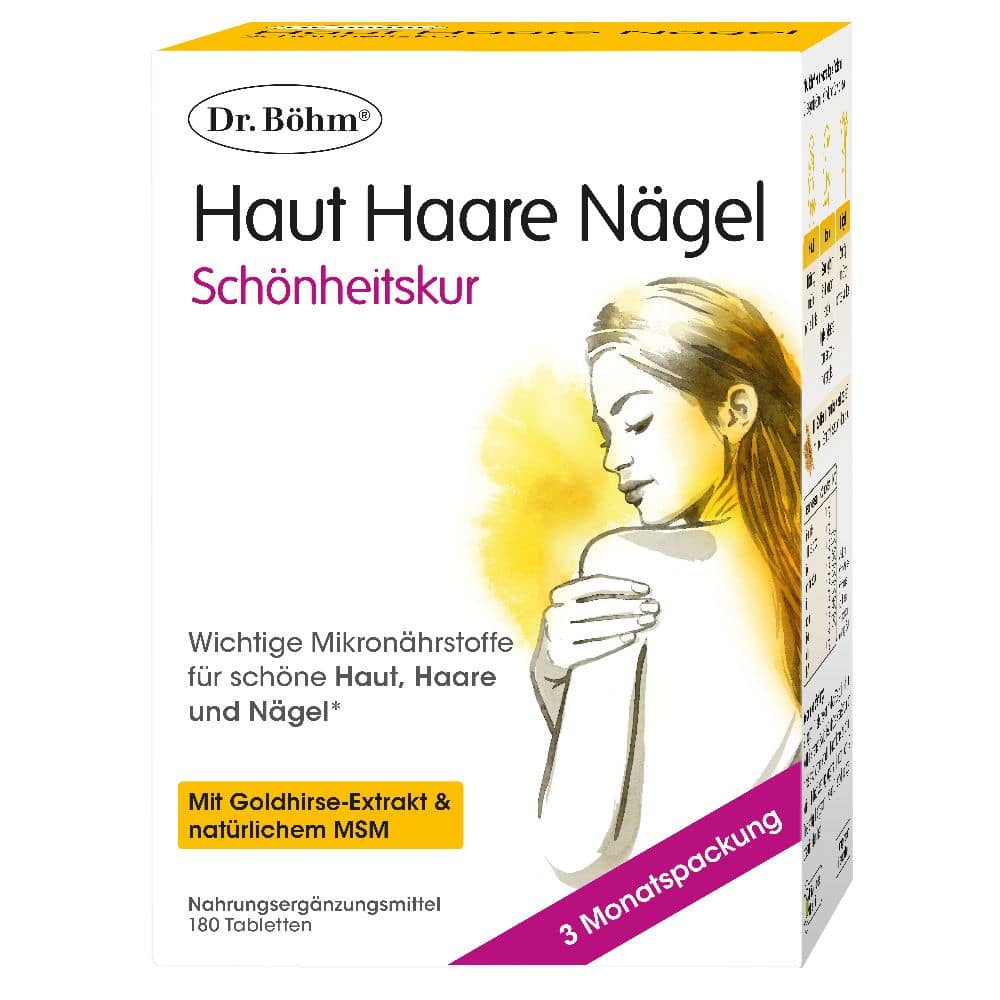 Dr. Böhm Haut Haare Nägel Schönheitskur 180 St Tabletten