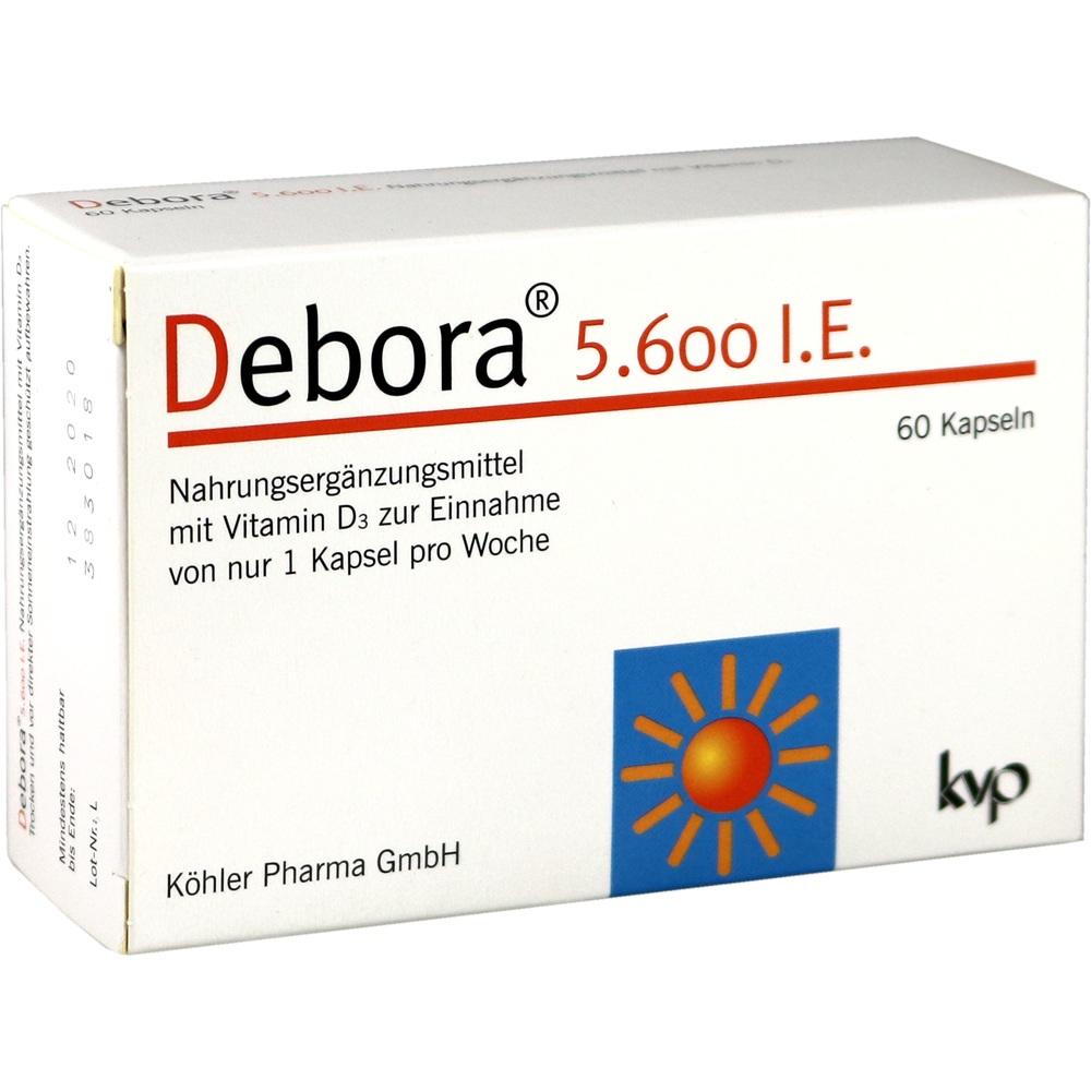 Debora 5.600 I.E. 60 St Kapseln