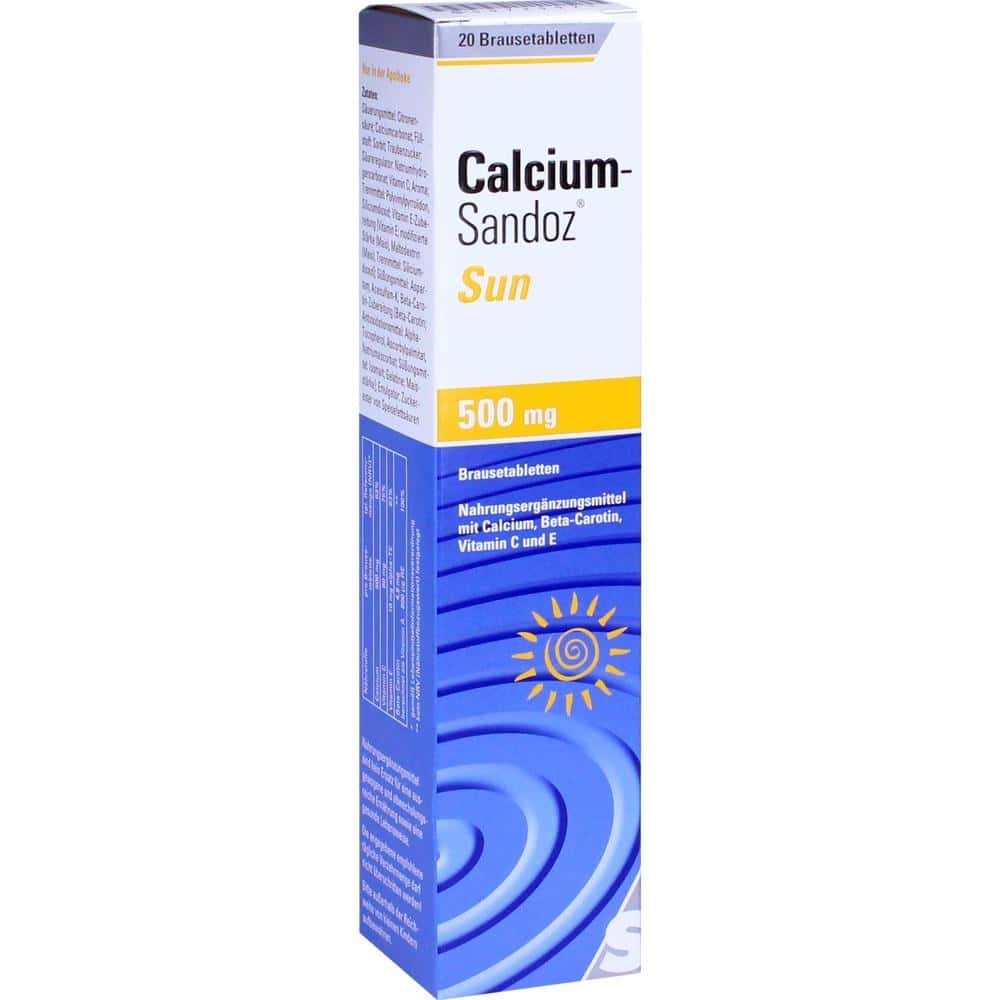 Calcium-Sandoz Sun  20 St Brausetabletten