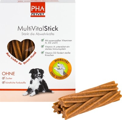 PHA MultiVitalStick für Hunde 7 St Kaudragees