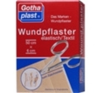 GOTHAPLAST Wundpfl.elast.6 cmx0,5 m geschnitten 1 St Pflaster