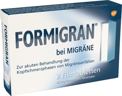 FORMIGRAN bei MIGRÄNE 2 St Filmtabletten