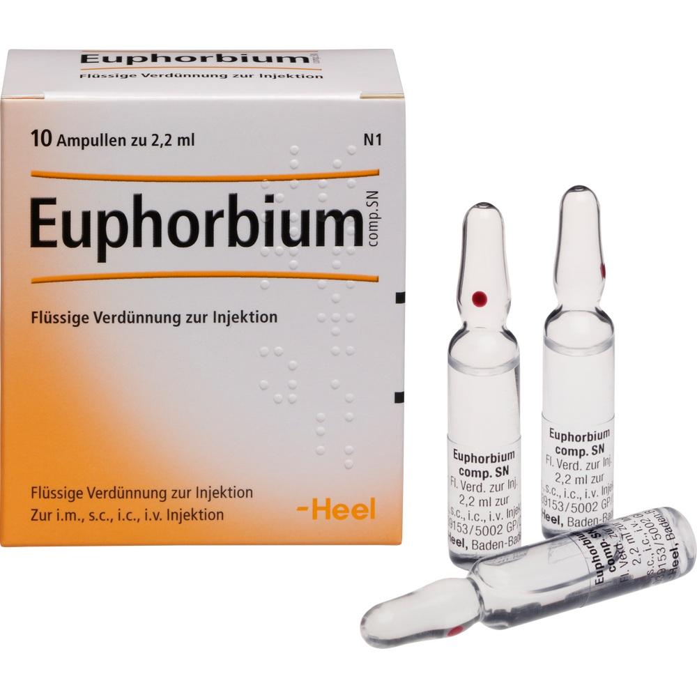 EUPHORBIUM COMPOSITUM SN Ampullen 10 St Ampullen