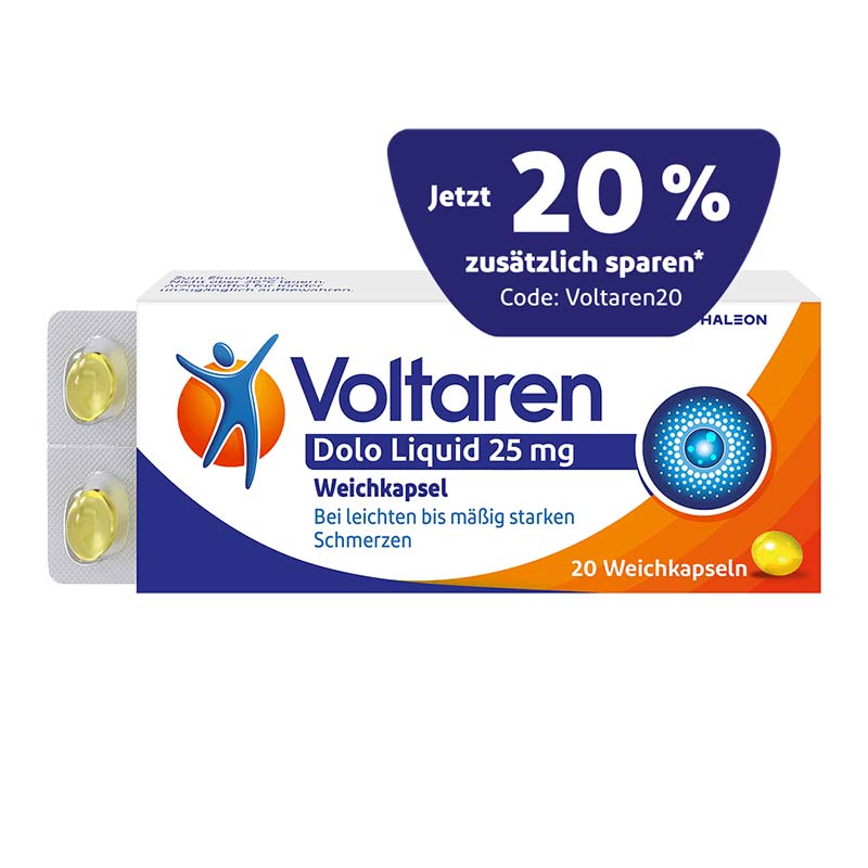 Voltaren Dolo Liquid 25 mg 10 St Weichkapseln