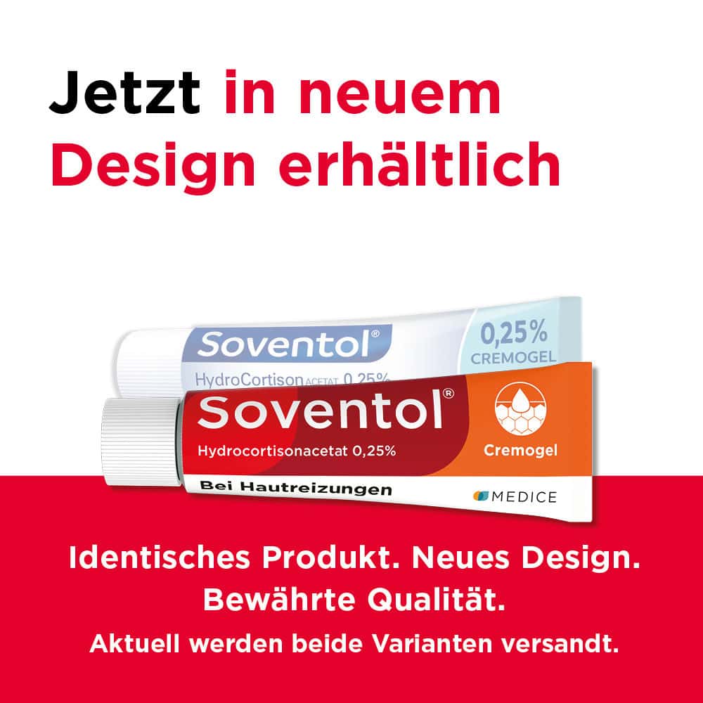 Soventol Hydrocortisonacetat 0,25%  20 g Creme