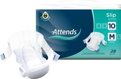 Attends Slip Active 10 medium 28 St