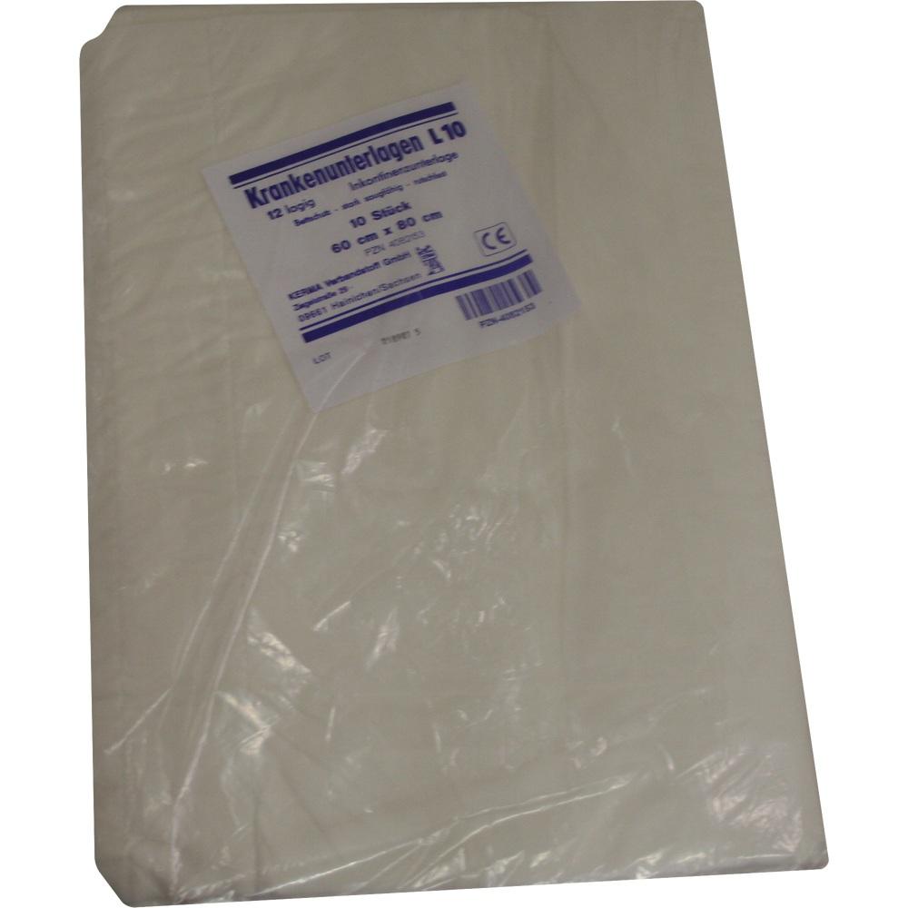 KRANKENUNTERLAGE L10 60x80 cm 12lagig 10 St
