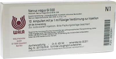 Nervus vagus GL D 30 Ampullen 10X1 ml Ampullen