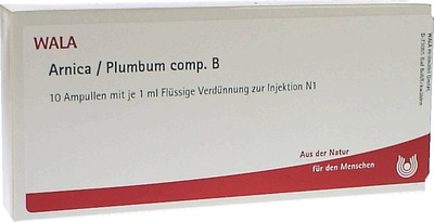 WALA Arnica/Plumbum comp. B 10X1 ml Ampullen
