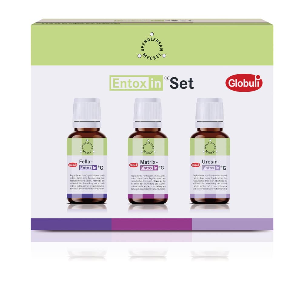 ENTOXIN Set G Globuli 3X10 g Globuli