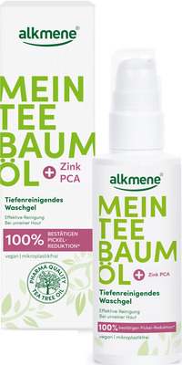 alkmene MEIN TEEBAUMÖL Tiefenreinigendes Waschgel 150 ml Gel