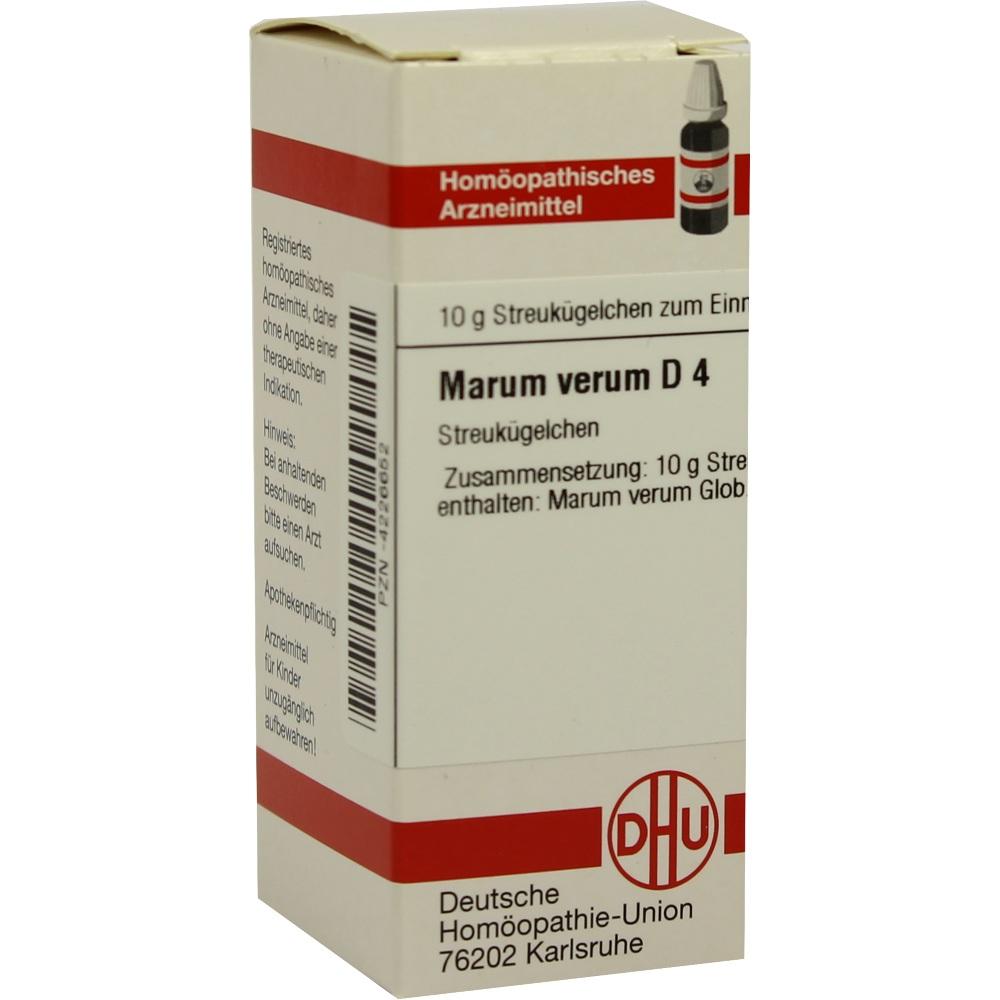 MARUM VERUM D 4 Globuli 10 g Globuli