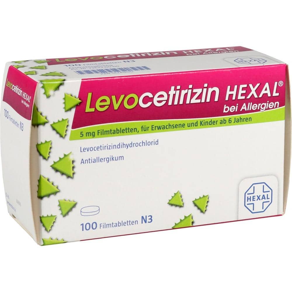 Levocetirizin HEXAL  100 St Filmtabletten