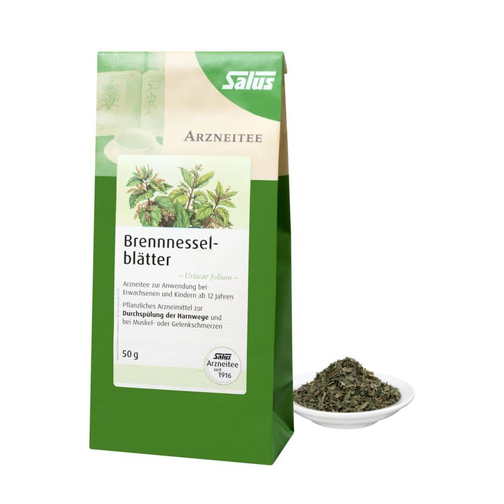 Salus Brennesselblätter Tee Bio Urticae folium  50 g Tee