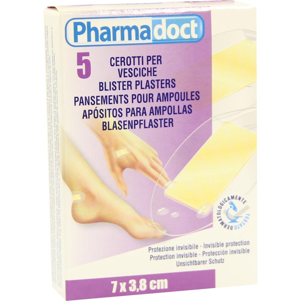 BLASENPFLASTER 3,8x7 cm hydrocolloid 5 St Pflaster