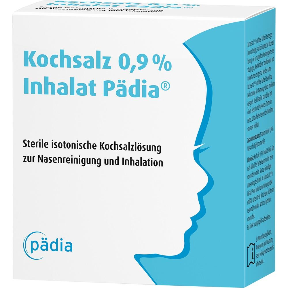 Kochsalz 0,9% Inhalat Pädia Ampullen 60X2.5 ml Ampullen