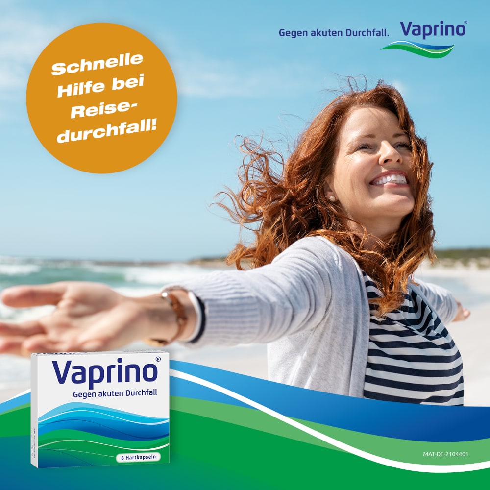 Vaprino Gegen akuten Durchfall 10 St Hartkapseln