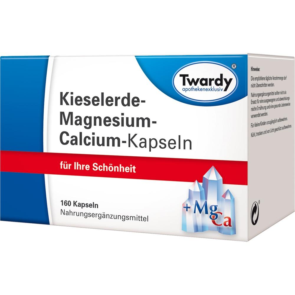 KIESELERDE MAGNESIUM Calcium Kapseln 160 St Kapseln