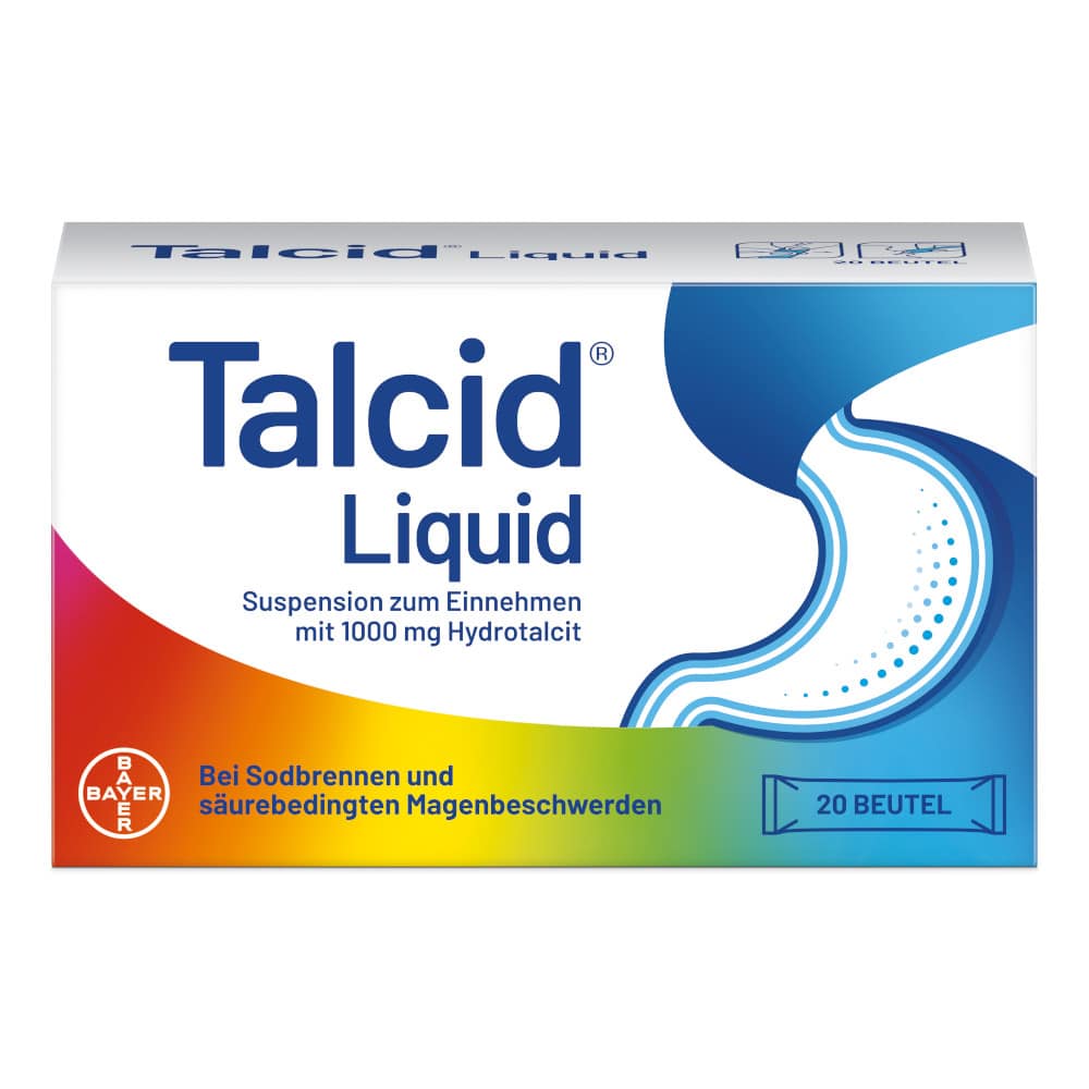 Talcid Liquid 20 St Suspension
