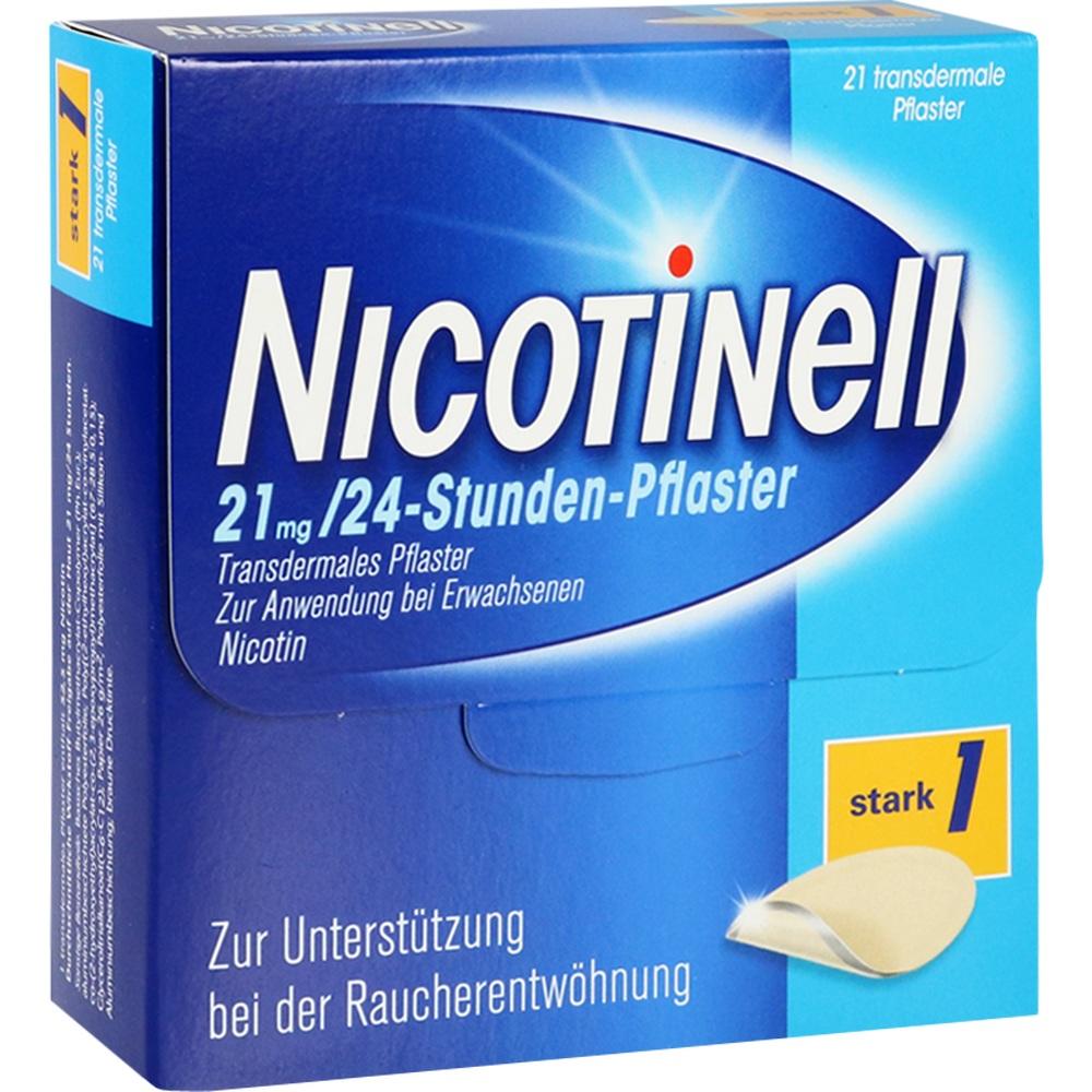 NICOTINELL 21mg/24 Stunden 21 St Pflaster transdermal