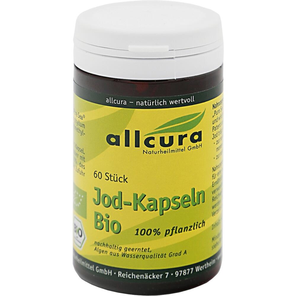 allcura Jod-Kapseln Bio 60 St Kapseln