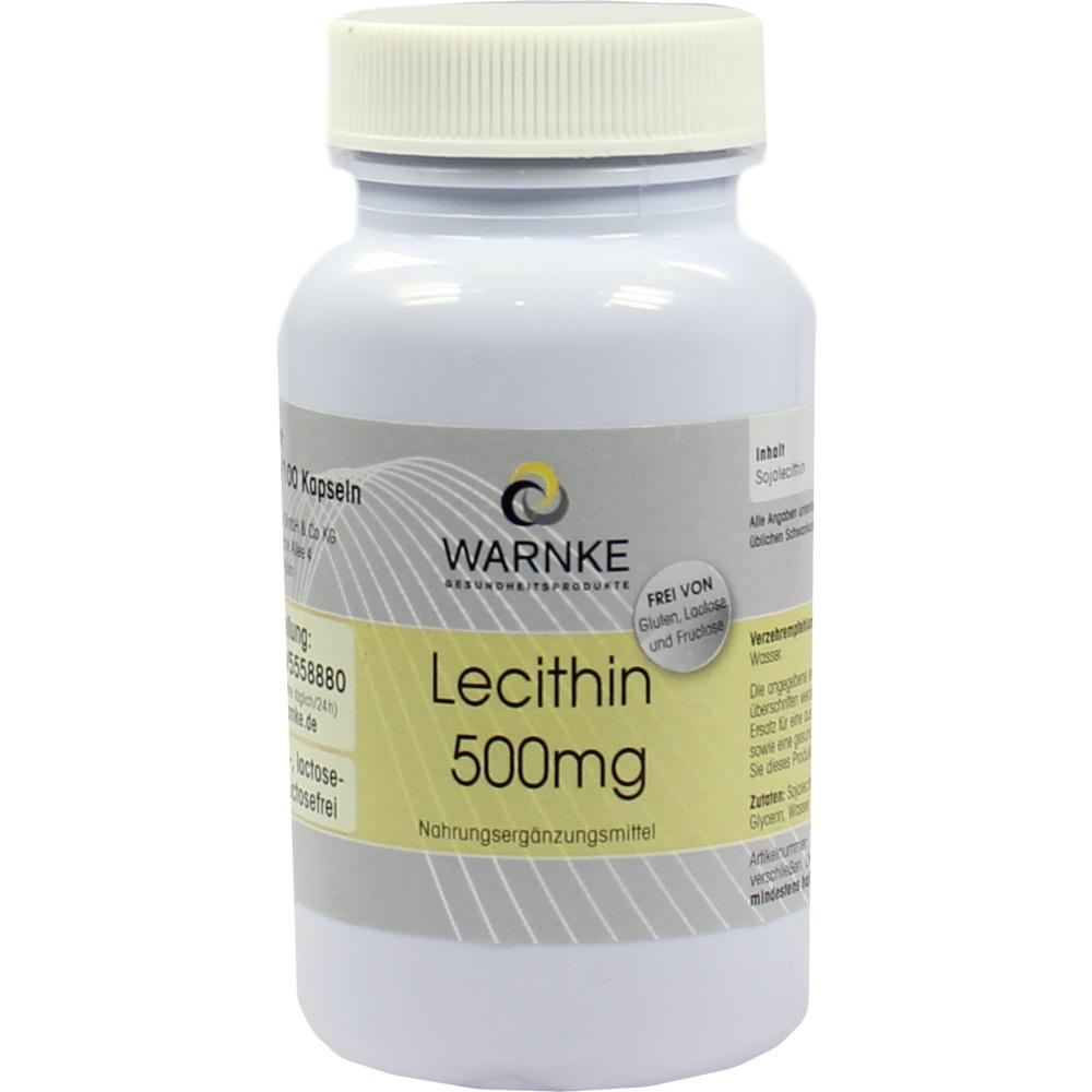 LECITHIN 500 mg Kapseln 100 St Kapseln