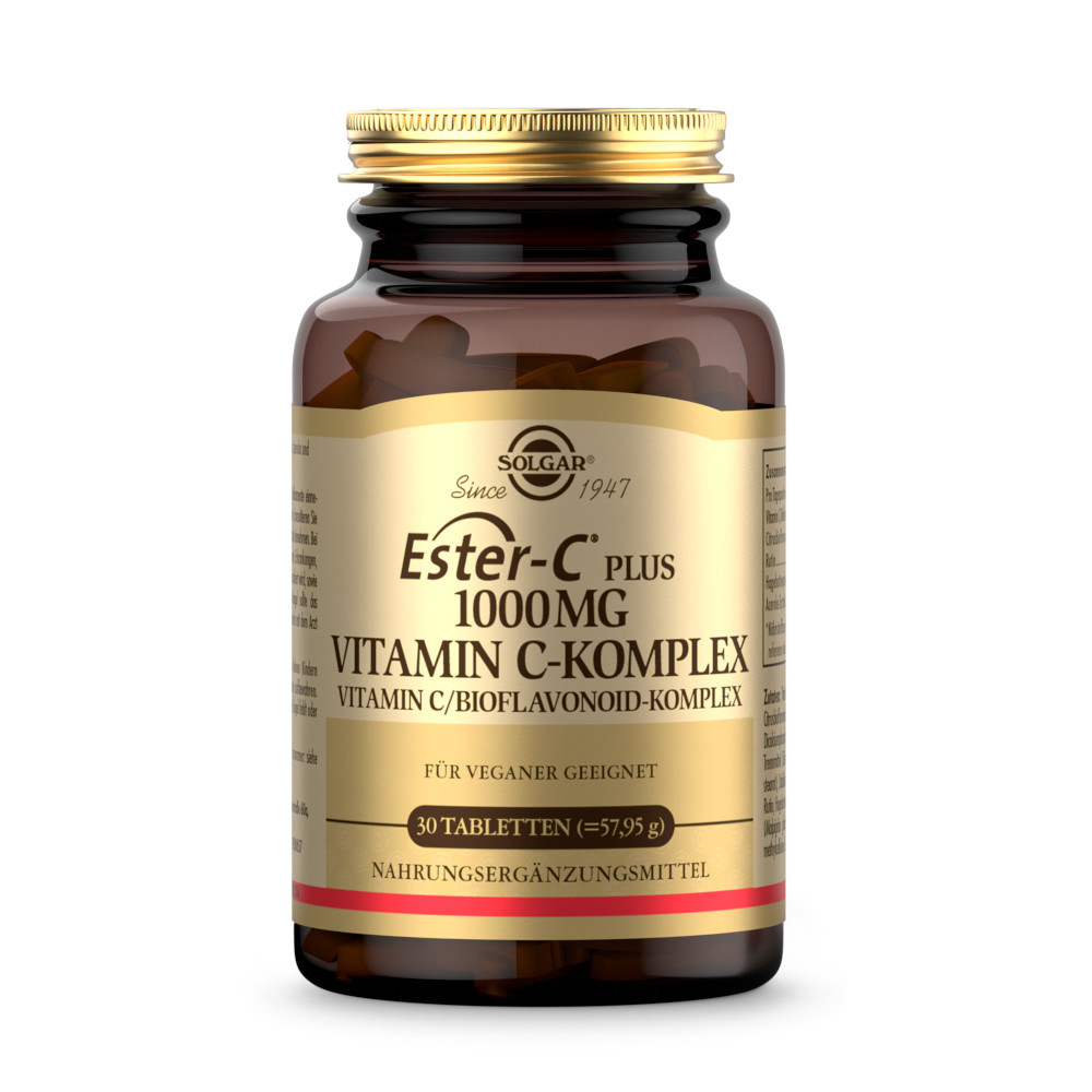 SOLGAR Ester-C PLUS 1000 MG VITAMIN C-KOMPLEX 30 St Tabletten