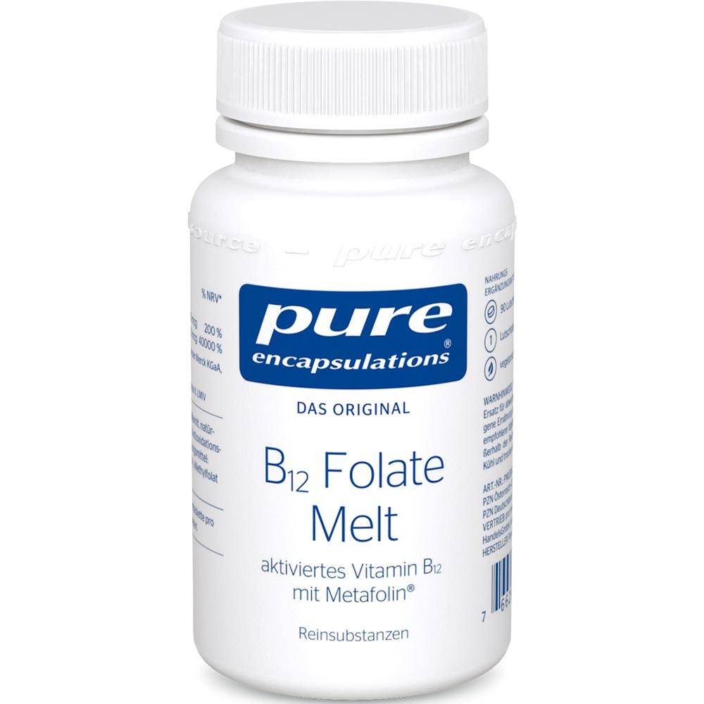 pure encapsulations B12 Folate Melt 90 St Lutschtabletten