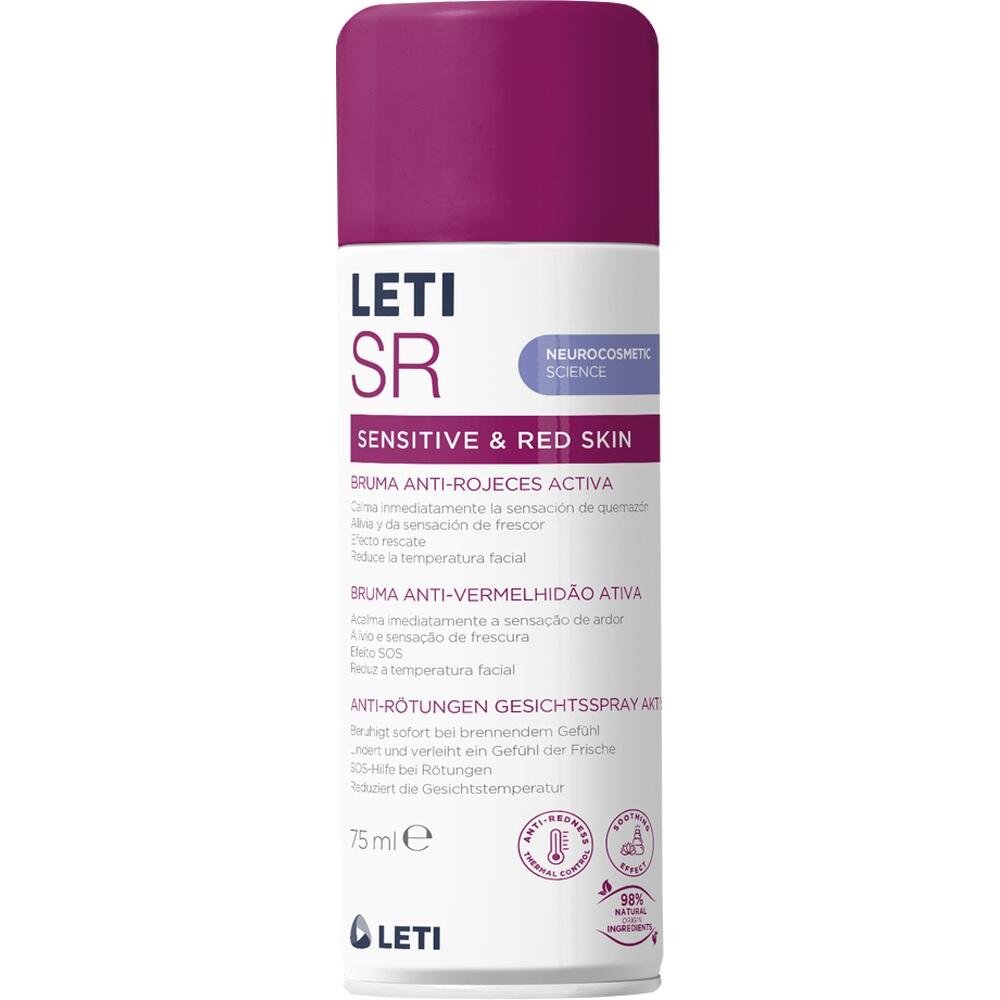 LETI SR ANTI-RÖTUNGEN GESICHTSSPRAY AKTIV 75 ml Spray
