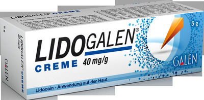 Lidogalen 40 Mg/g Creme  5 g Creme