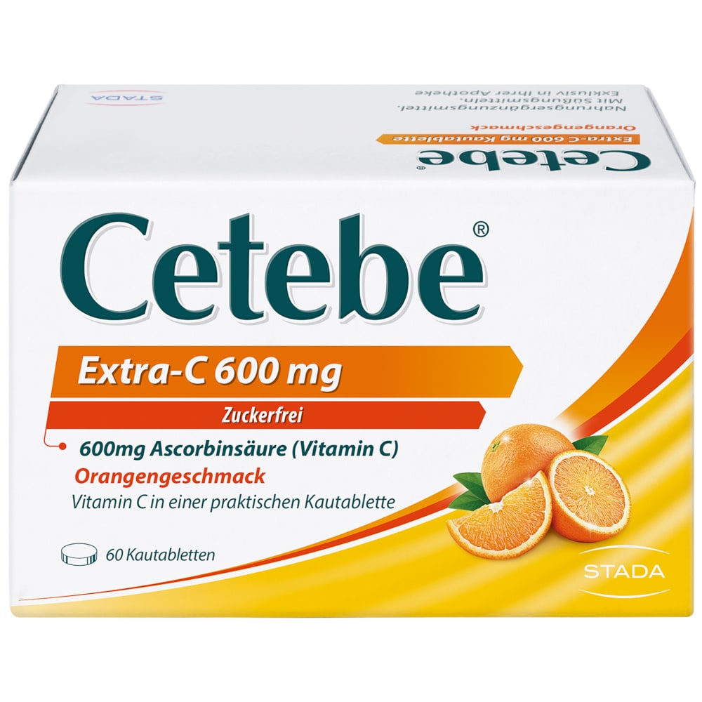 Cetebe Extra-C 600 mg 60 St Kautabletten