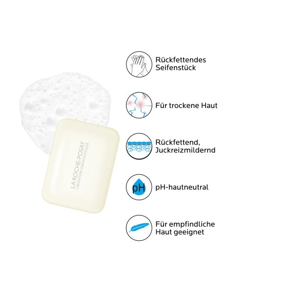 LA ROCHE-POSAY Lipikar Seifenstück 150 g Seife