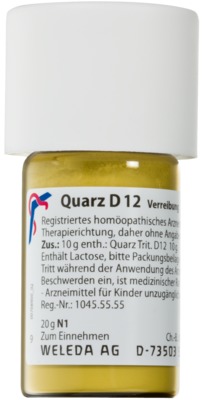 WELEDA QUARZ D 12 Trituration 20 g Trituration
