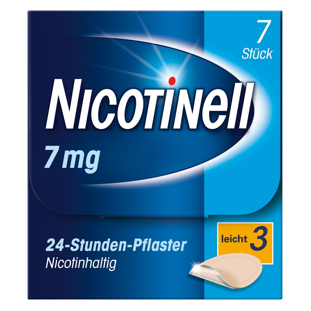 NICOTINELL 7mg/24 Stunden 7 St Pflaster transdermal