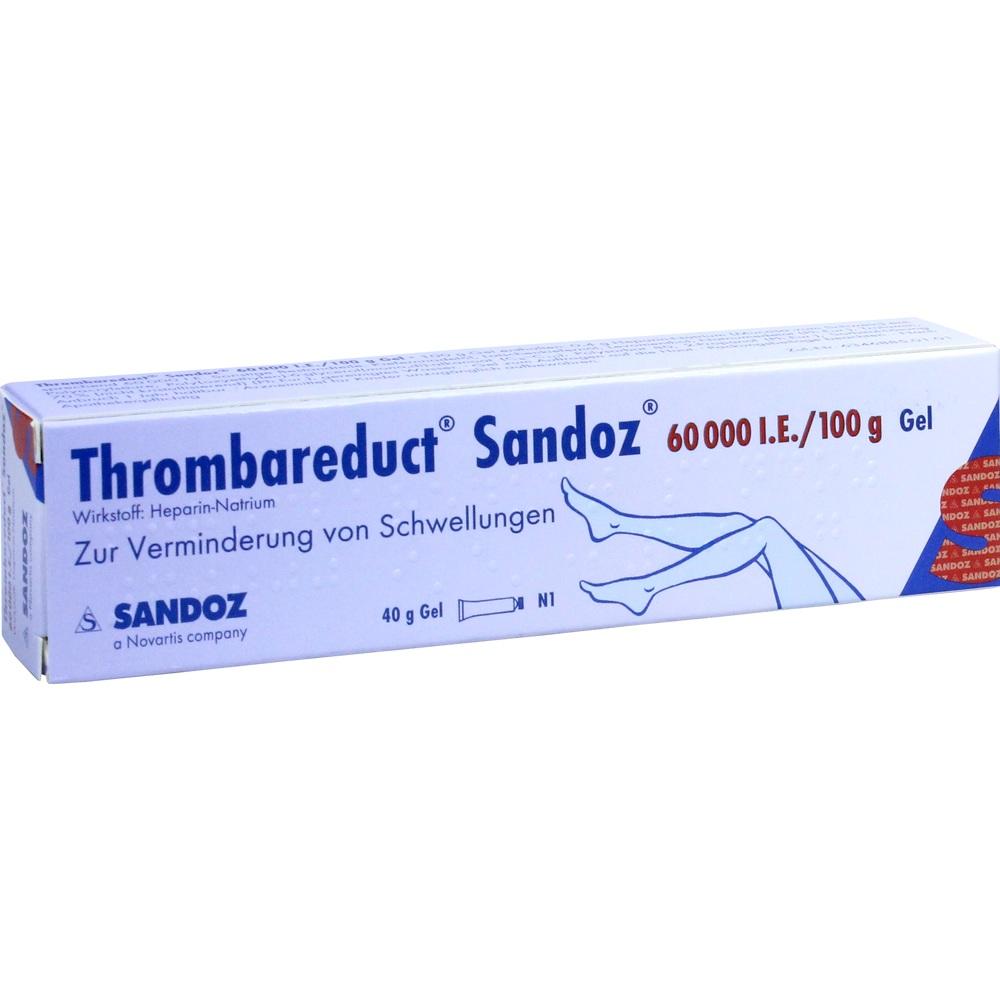 Thrombareduct Sandoz 60000 I.E./100g 40 g Gel