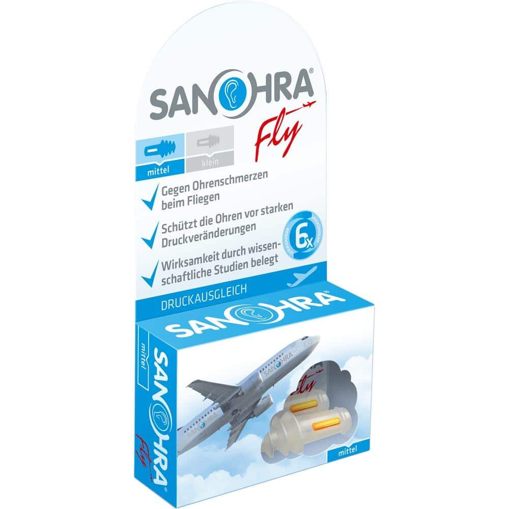 SANOHRA Fly Ohrenschutz für Erwachsene 2 St