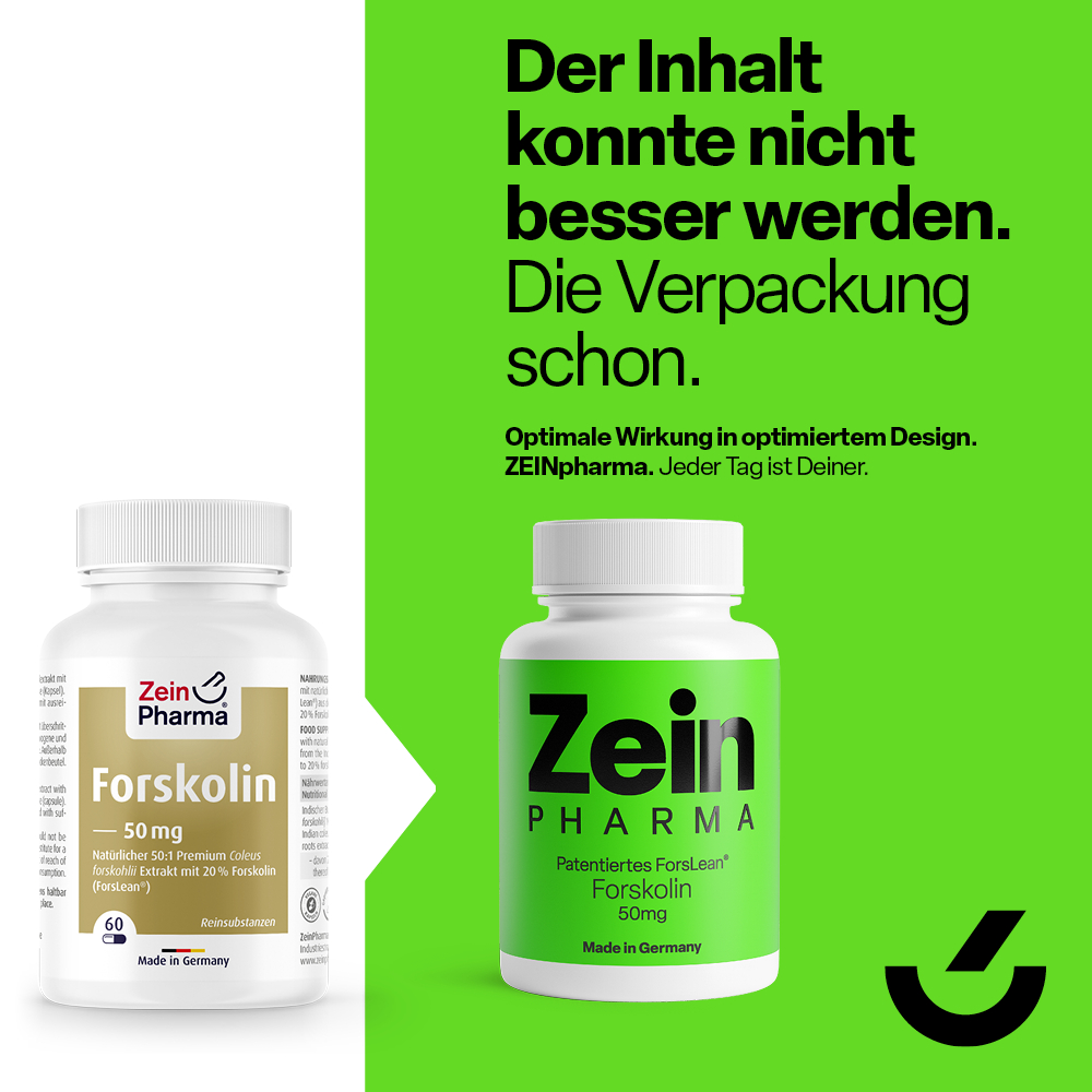 Zein Pharma Forskolin 50 mg 60 St Kapseln