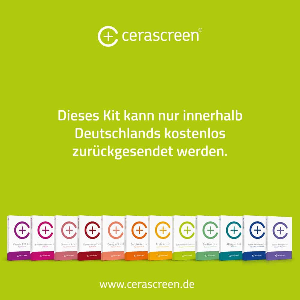 cerascreen Cholesterin Testkit 1 St Test