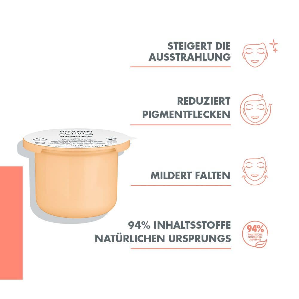Avène VITAMIN ACTIV Cg RADIANCE INTENSIV-CREME Nachfüllpack 50 ml Creme