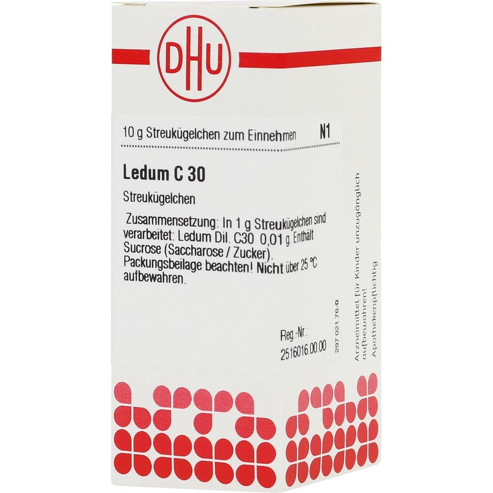LEDUM C 30 Globuli 10 g Globuli