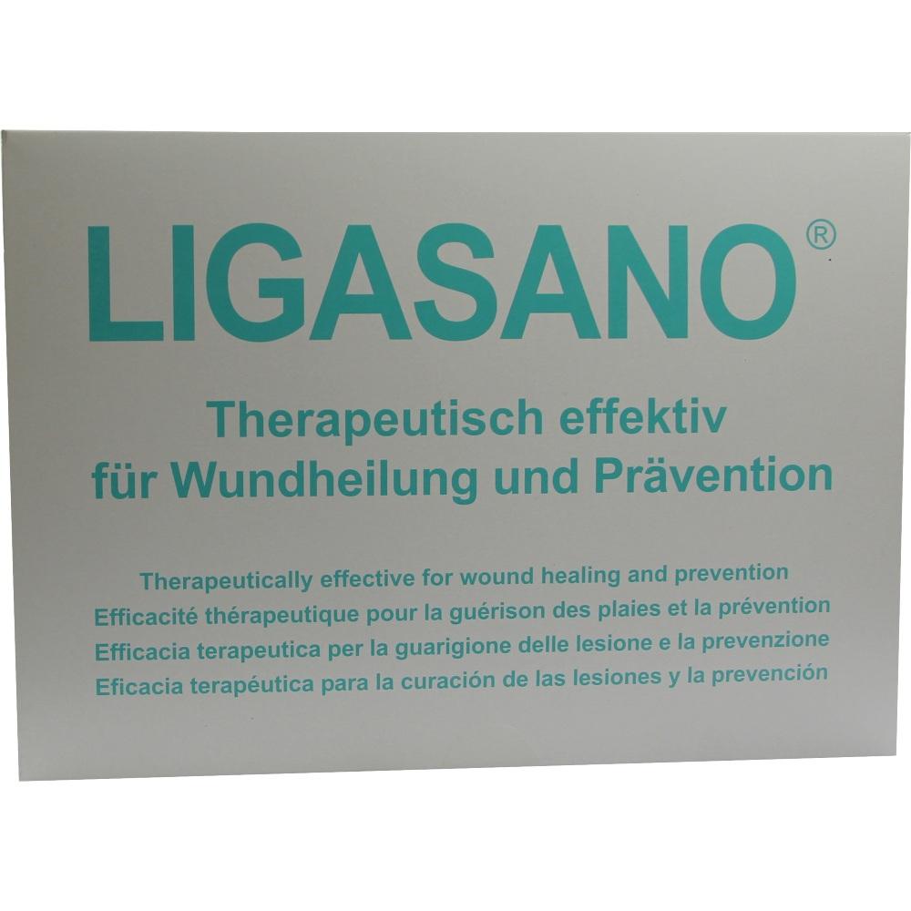 LIGASANO weiß Verband 2x10x15 cm steril 10 St Kompressen