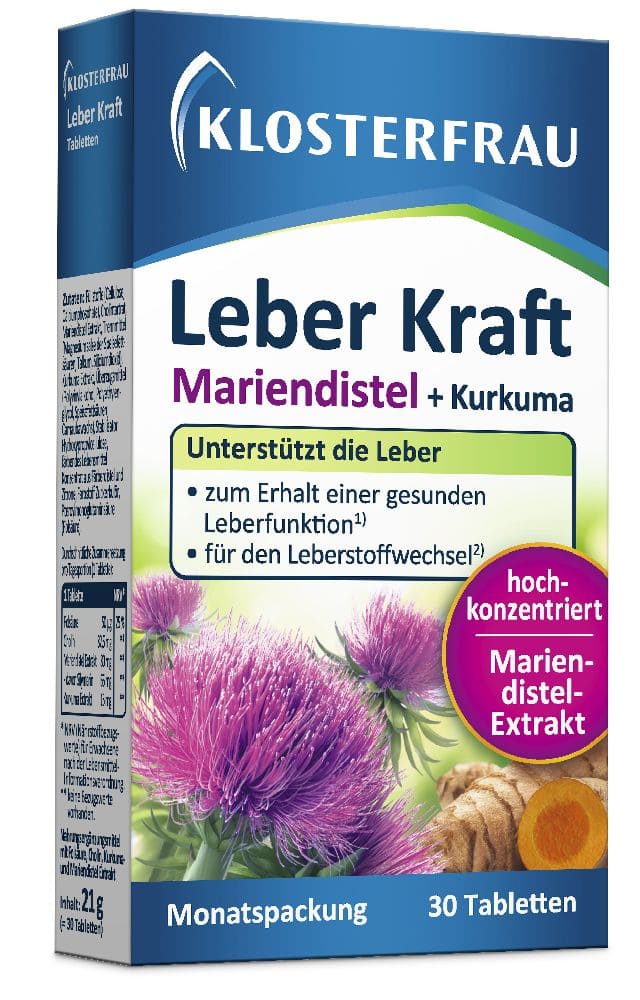 Klosterfrau Leber Kraft  30 St Tabletten