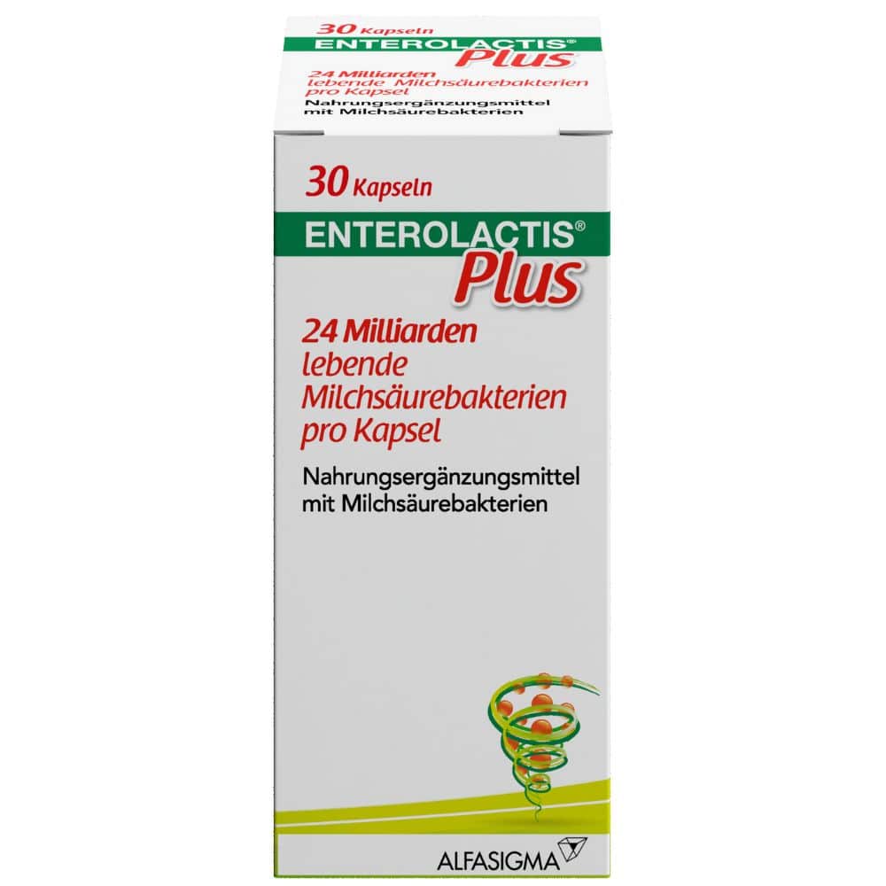 ENTEROLACTIS Plus 30 St Kapseln