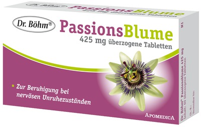 Dr. Böhm Passionsblume 425 mg 60 St Überzogene Tabletten