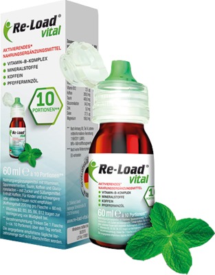 RE-LOAD vital flüssig Einzelflasche 60 ml Flüssigkeit zum Einnehmen